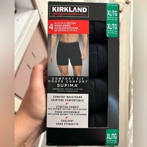 Kirkland Signature Black Comfort Boxer Briefs